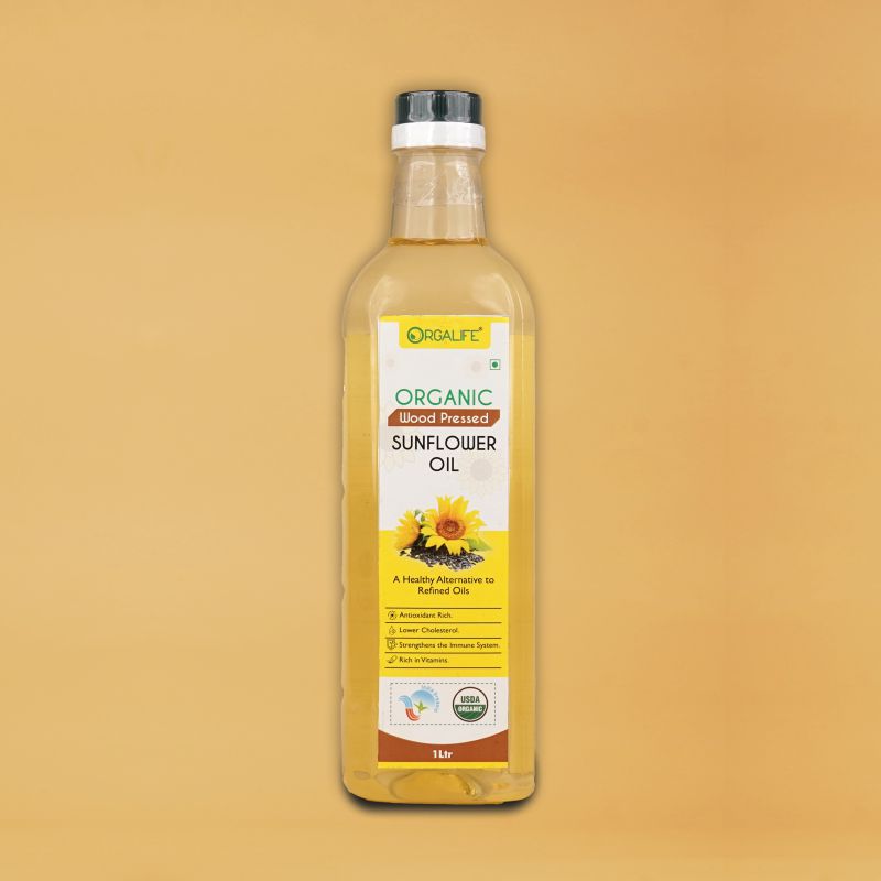 Wood Pressed Sunflower Oil 1ltr