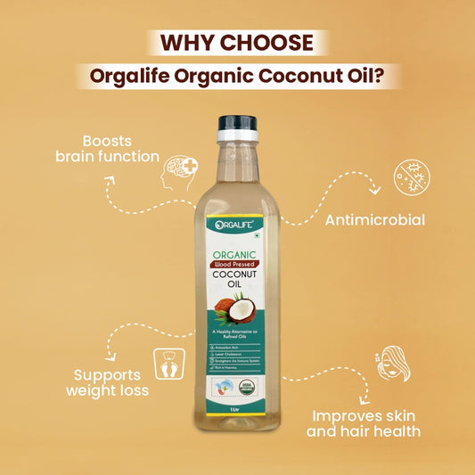 Organic Coconut Oil 1ltr