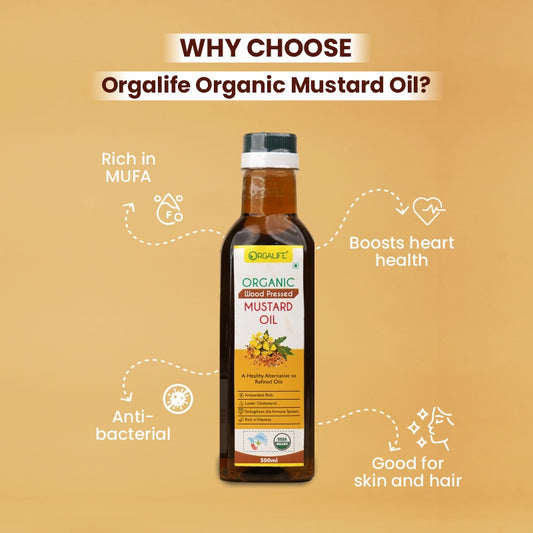 Organic Mustard Oil 500ml