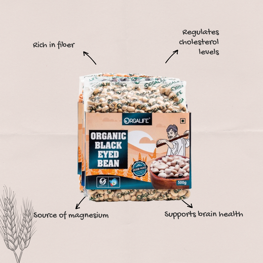 Organic Black Eyed Bean at best price
