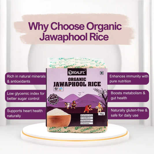 Organic Jawaphul Rice 1kg