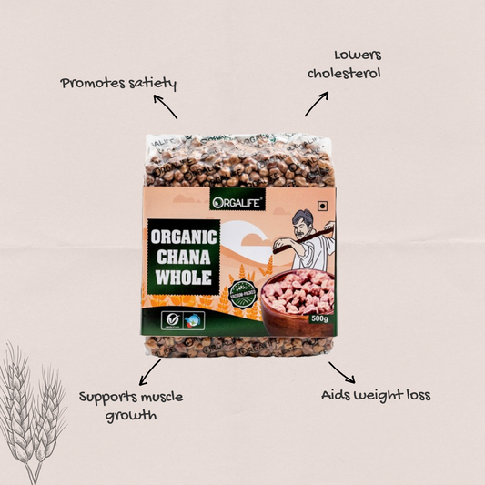 Organic Chana Whole Benefits