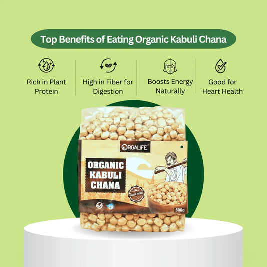 Organic Kabuli Chana 500g