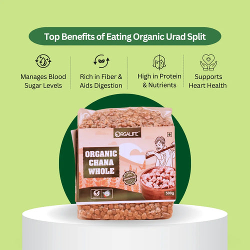 Organic Chana Whole 500g