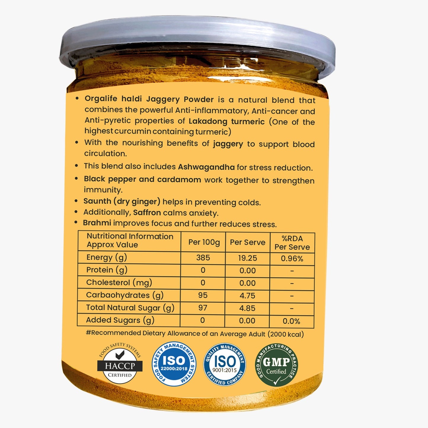 Haldi Jaggery Powder 250 Pricing