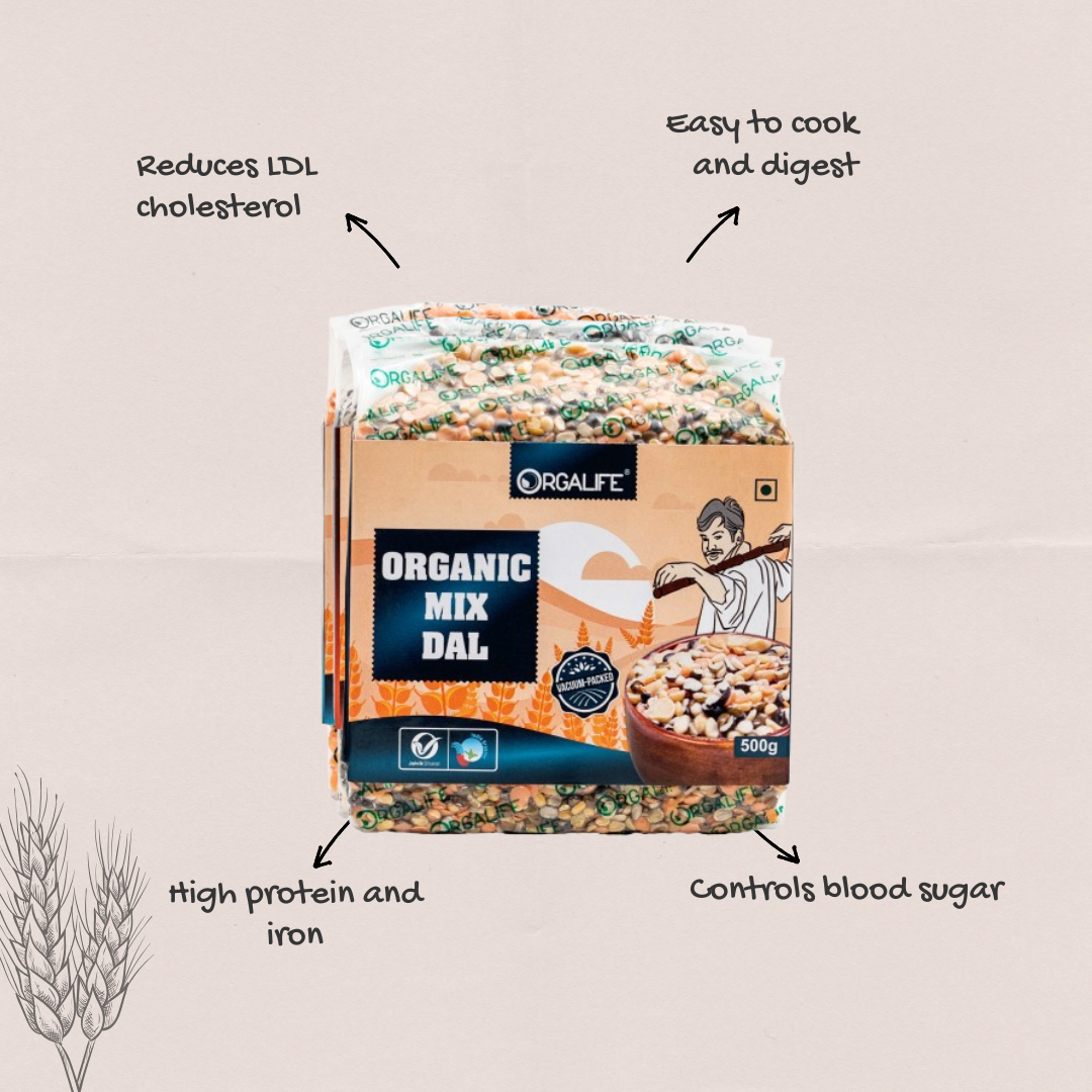 Organic Mix Dal Benefits