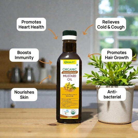 Organic Mustard Oil 1ltr