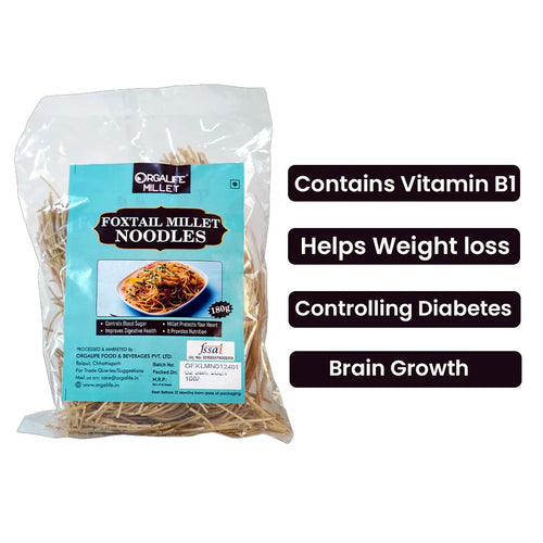 Benefits of Foxtail Millets Noodle 180g