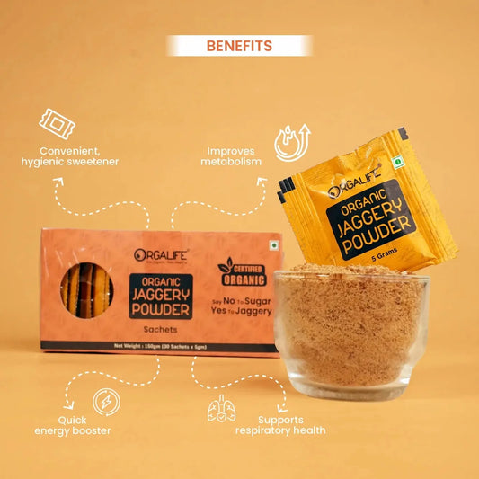 Benefits Organic Jaggery powder Online
