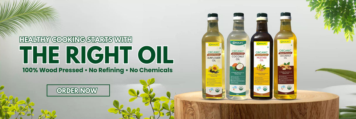 Best Organic Oils In Inida - Orgalife