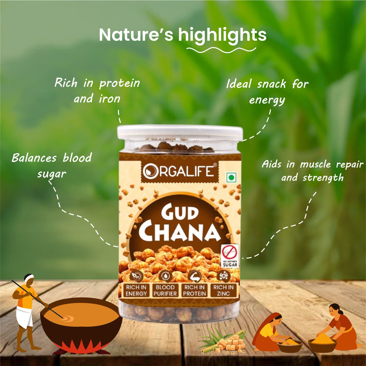 Gud Chana 180g