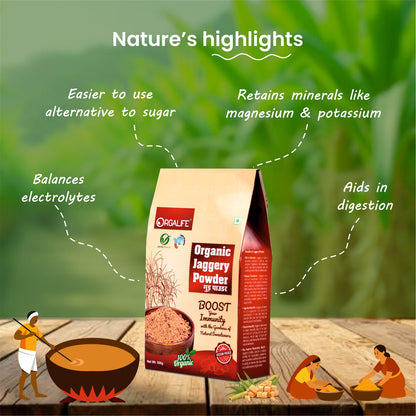 Organic Jaggery Powder 500g