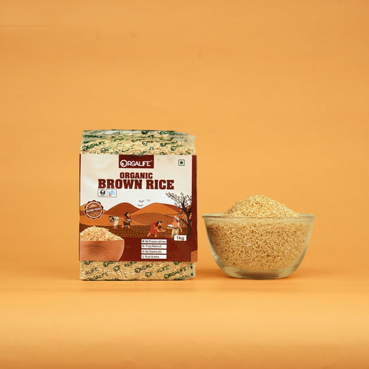 Organic Brown Rice 1kg