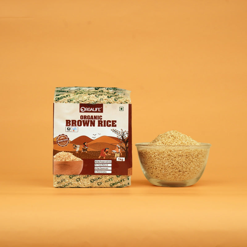Organic Brown Rice 1kg