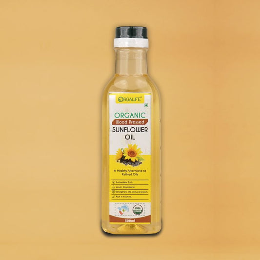 Wood Pressed Sunflower Oil 500ml