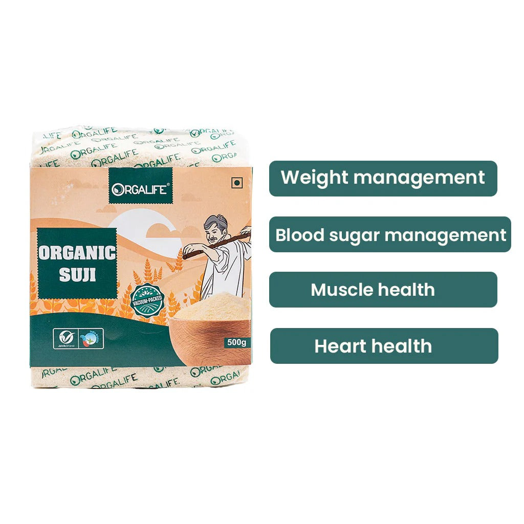 Organic Suji Online at best price