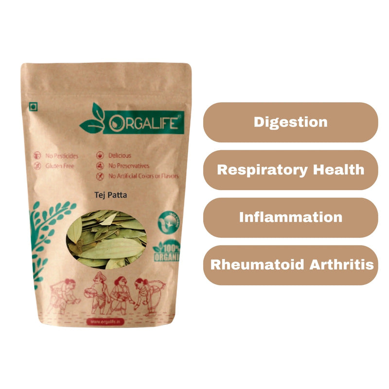 Organic Natural Tej Patta 25g