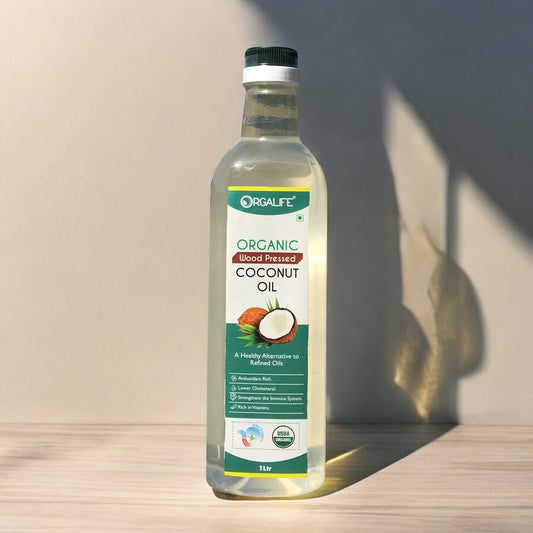Organic Wood Pressed coconut oil