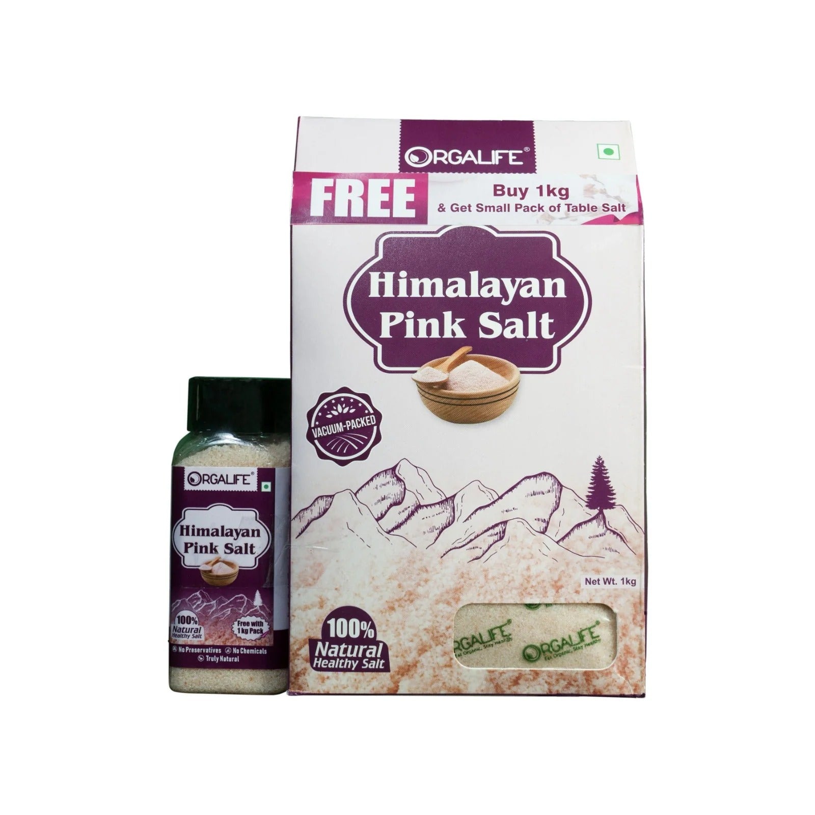 Natural Himalayan Pink Salt 1kg image 2