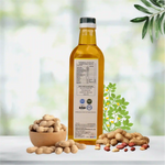 Organic Wood-Pressed Groundnut Oil 1ltr