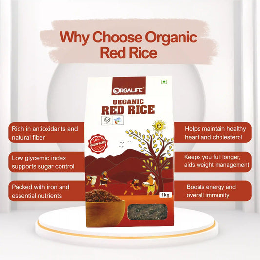 Organic Red Rice 1kg