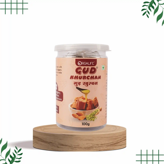 Organic Gud Khurchan 100g