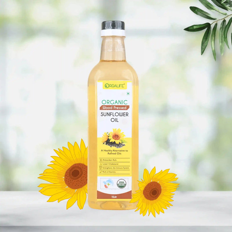 Wood Pressed Sunflower Oil 1ltr
