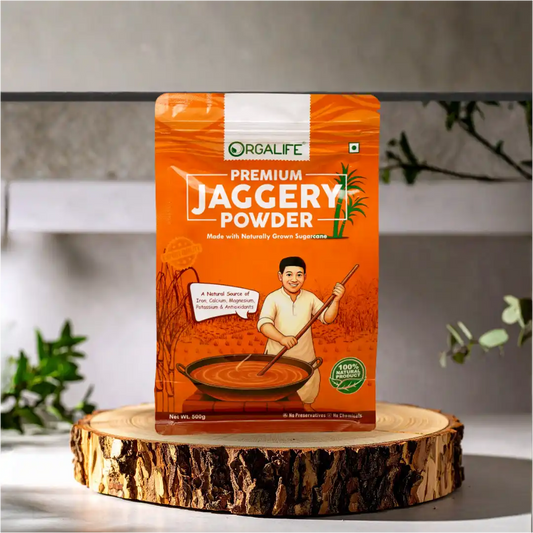 Natural and Healthy Sweetener | Organic Jaggery Powder 500g