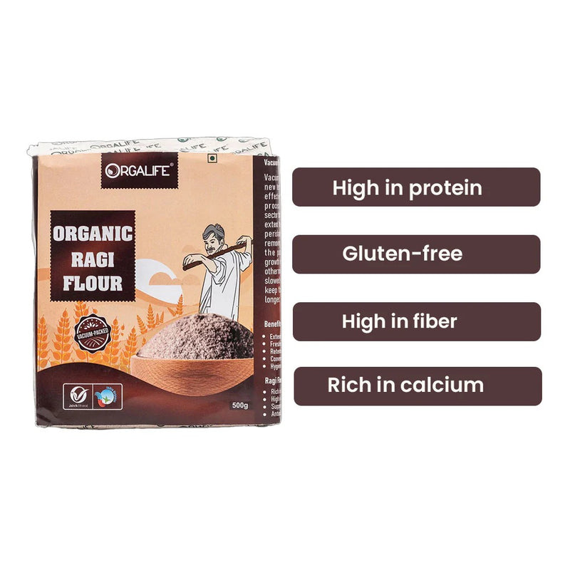 Organic Ragi Flour 500g