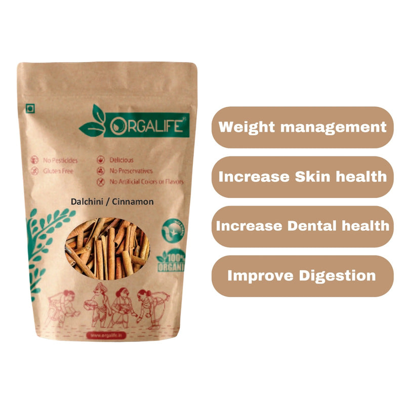 Organic Cinnamon / Dalchini 100g