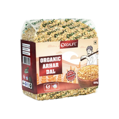 Buy Organic Arhar Dal 500g Online