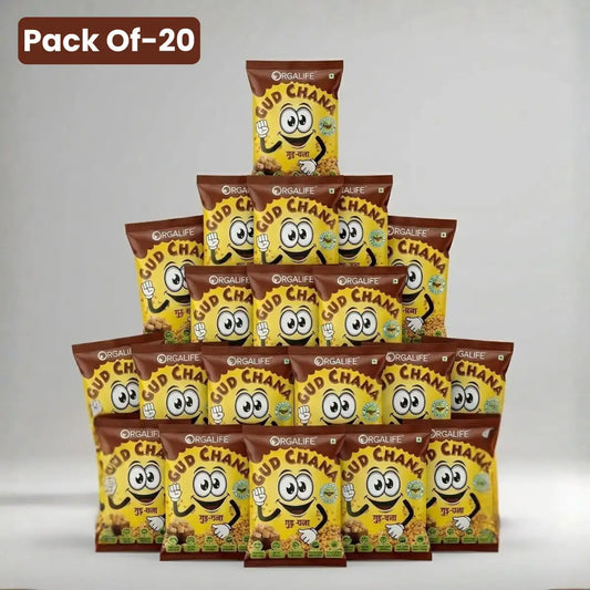 Gud Chana 25g Mini Packs – Pack of 20