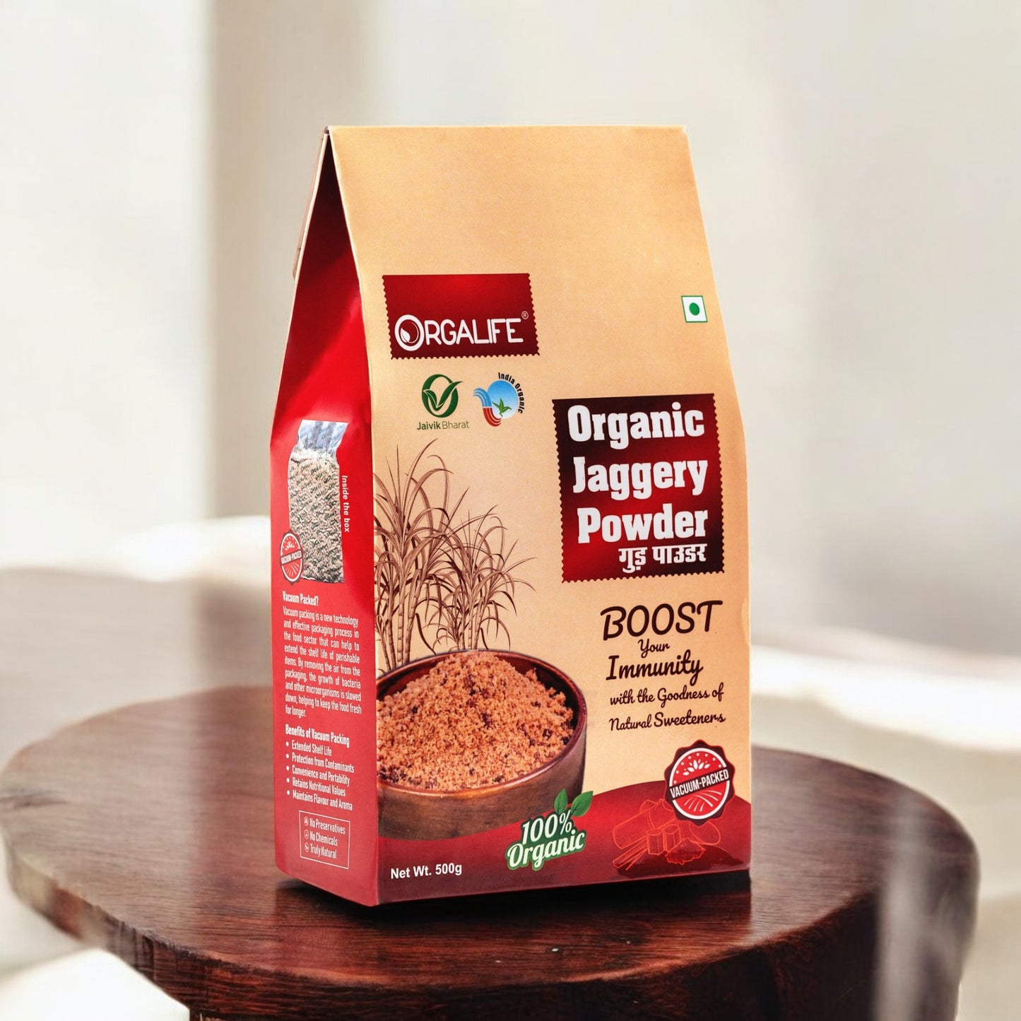 Organic Jaggery Powder 500g