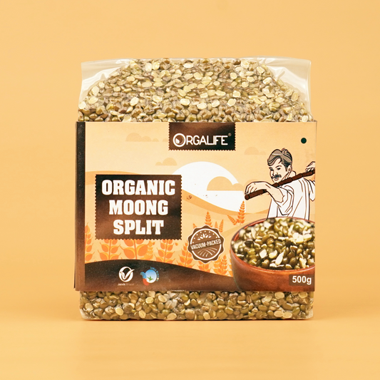 Organic Moong Split 500g
