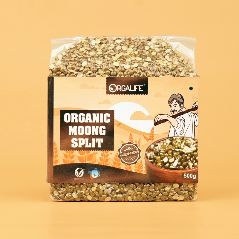 Organic Moong Split 500g