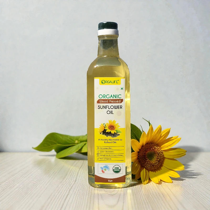 Wood Pressed Sunflower Oil 1ltr