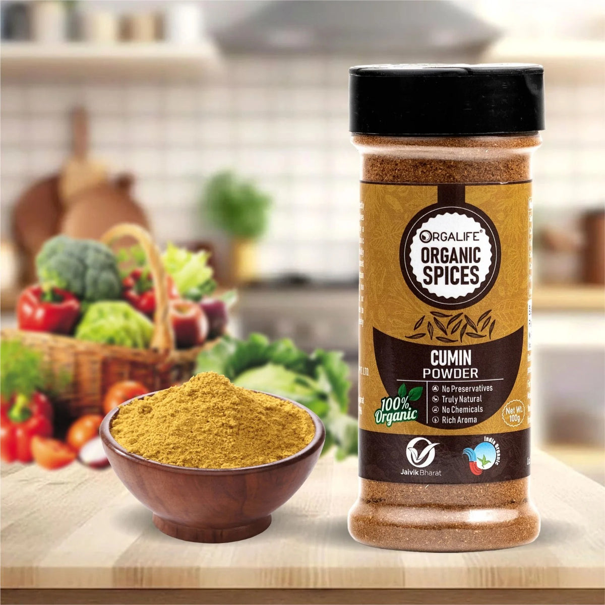 Organic Cumin Powder 100g