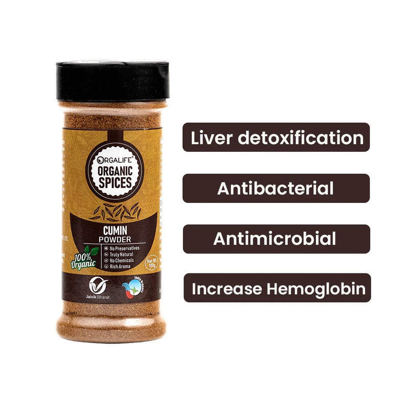 Organic Cumin Powder 100g