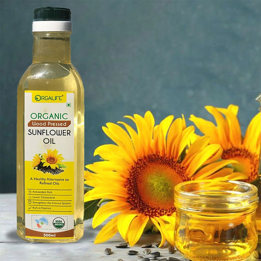 Wood Pressed Sunflower Oil 500ml