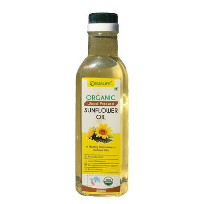 Wood Pressed Sunflower Oil 500ml