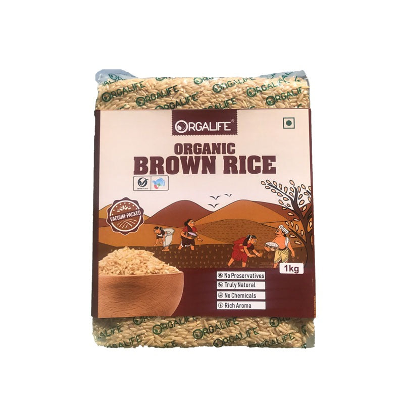 Organic Brown Rice 1kg