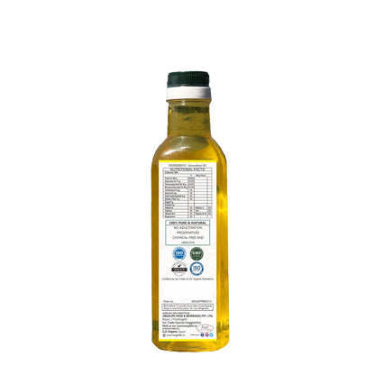 Organic Wood-Pressed Groundnut Oil 500ml