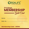 Privilege Membership Gold Card