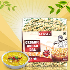 Organic Arhar Dal 500g