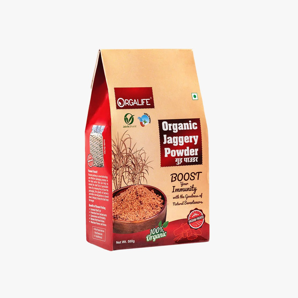 Organic Jaggery Powder 500g image 4