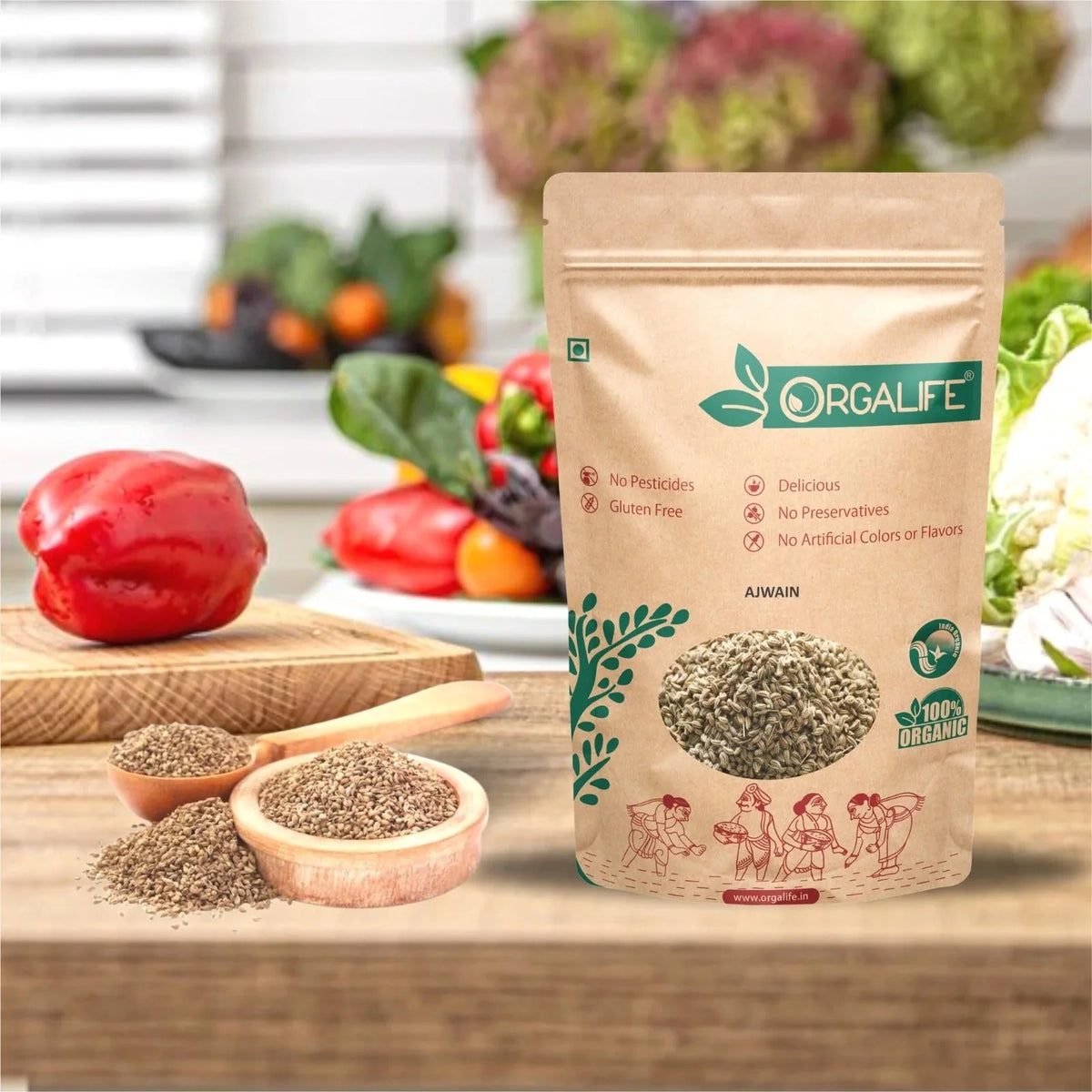 Organic Ajwain 200g