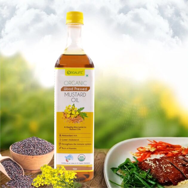 wood pressed mustard oil