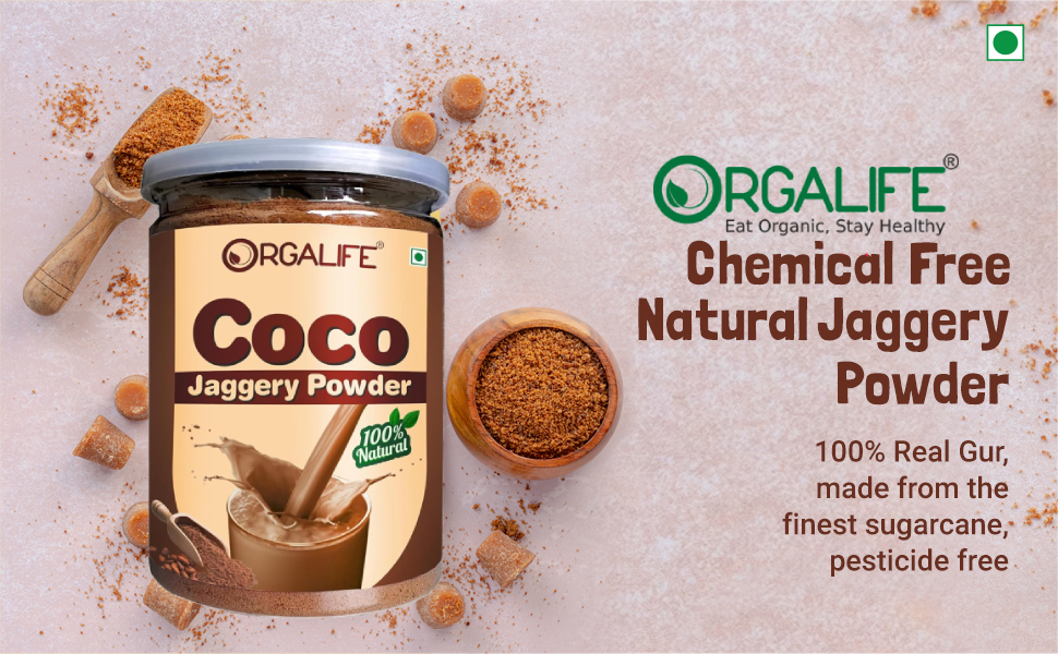 Organic Coco Jaggery Powder | Natural Sweetener | Guilt-Free Indulgence | Healthy Alternative to Sugar